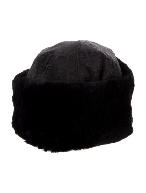 Fendi Women's Fur Trim Hat