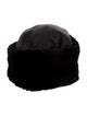 Fendi Women's Fur Trim Hat