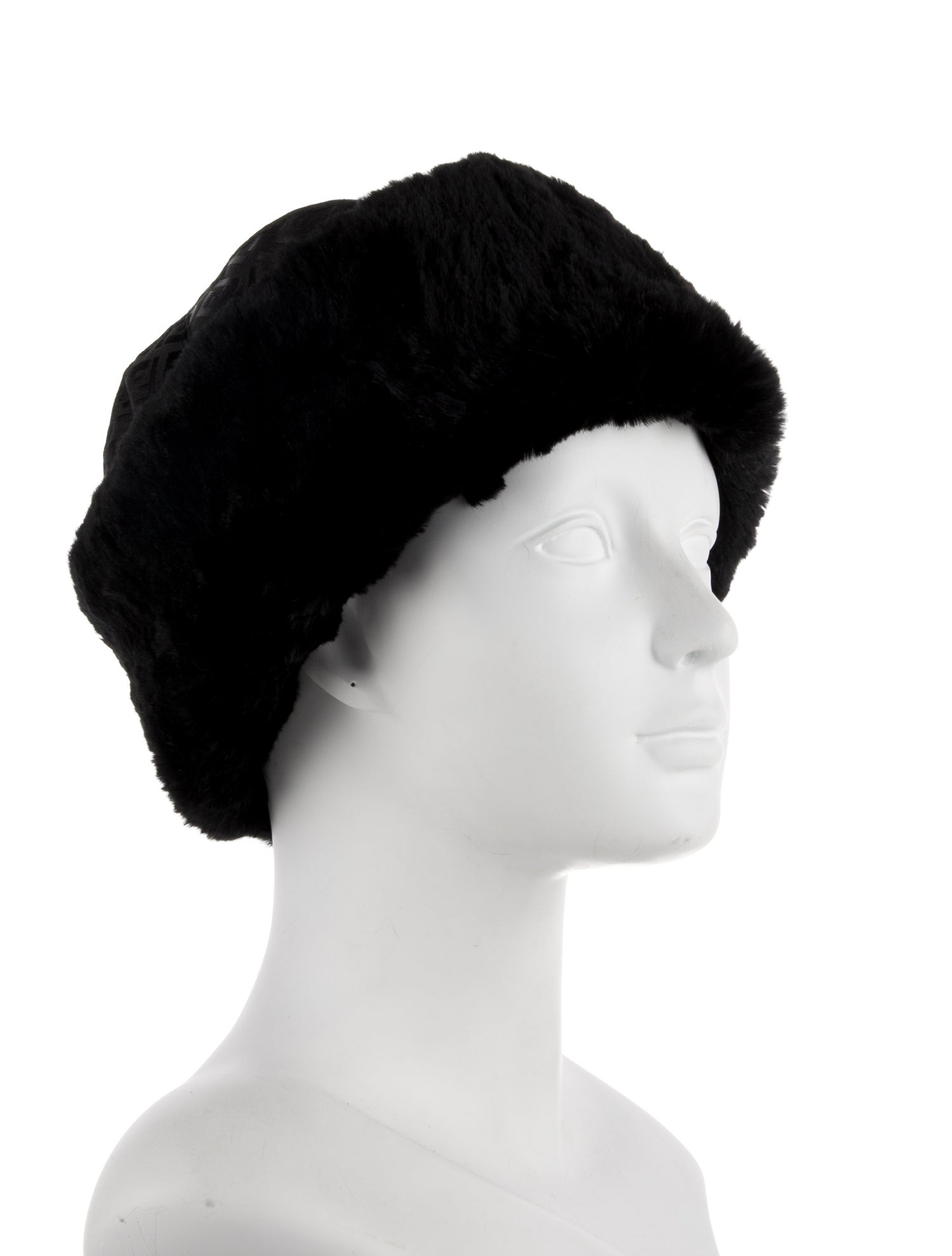 Fendi Women's Fur Trim Hat