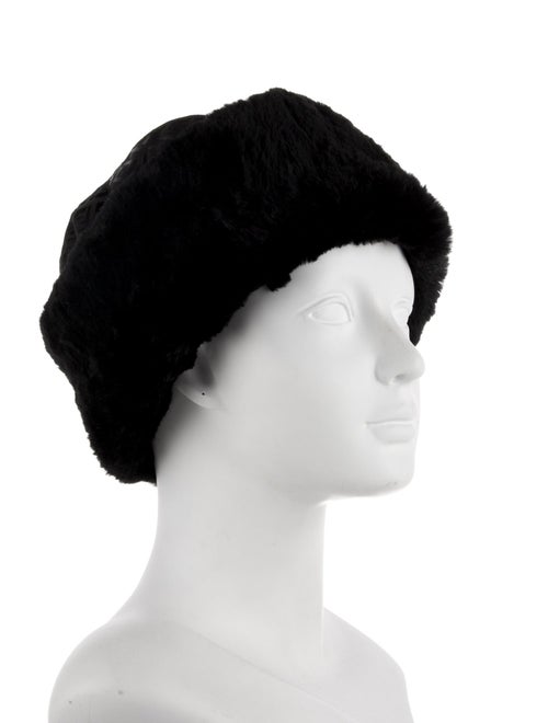 Fendi Women's Fur Trim Hat
