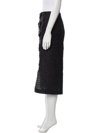 Fendi Printed Knee-Length Skirt