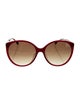 Fendi Oversize Gradient Sunglasses