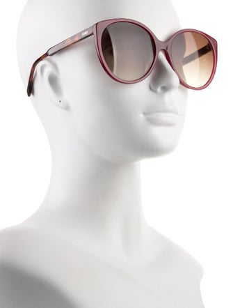 Fendi Oversize Gradient Sunglasses