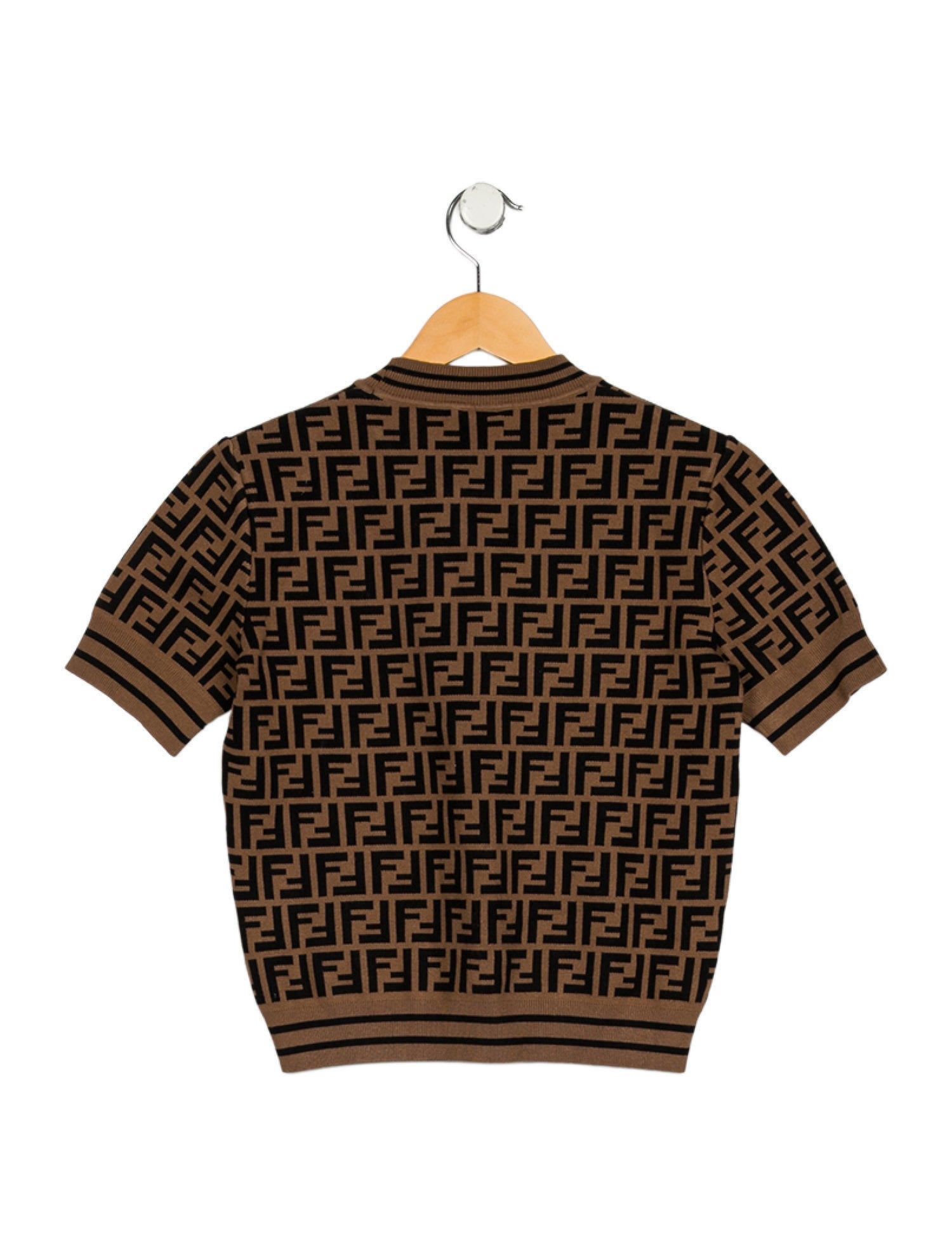 Fendi Kids' Zucca FF Knit Top w/Tags