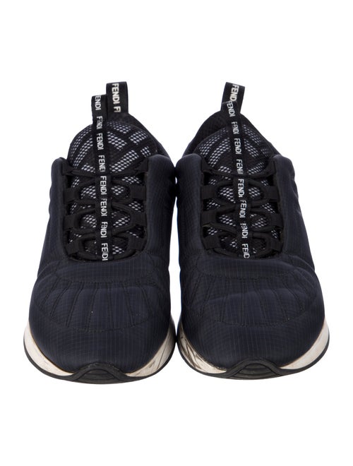 Fendi Nylon Mesh Accents Sneakers