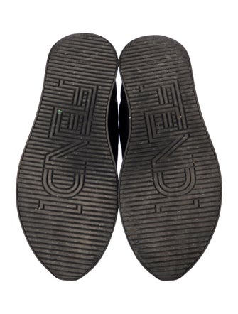 Fendi Nylon Mesh Accents Sneakers