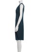 Fendi V-Neck Knee-Length Dress