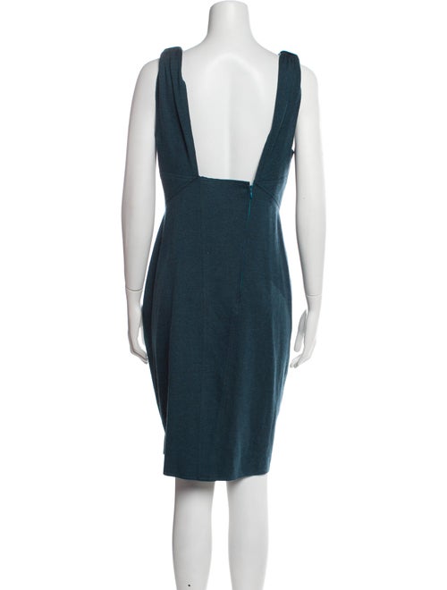 Fendi V-Neck Knee-Length Dress