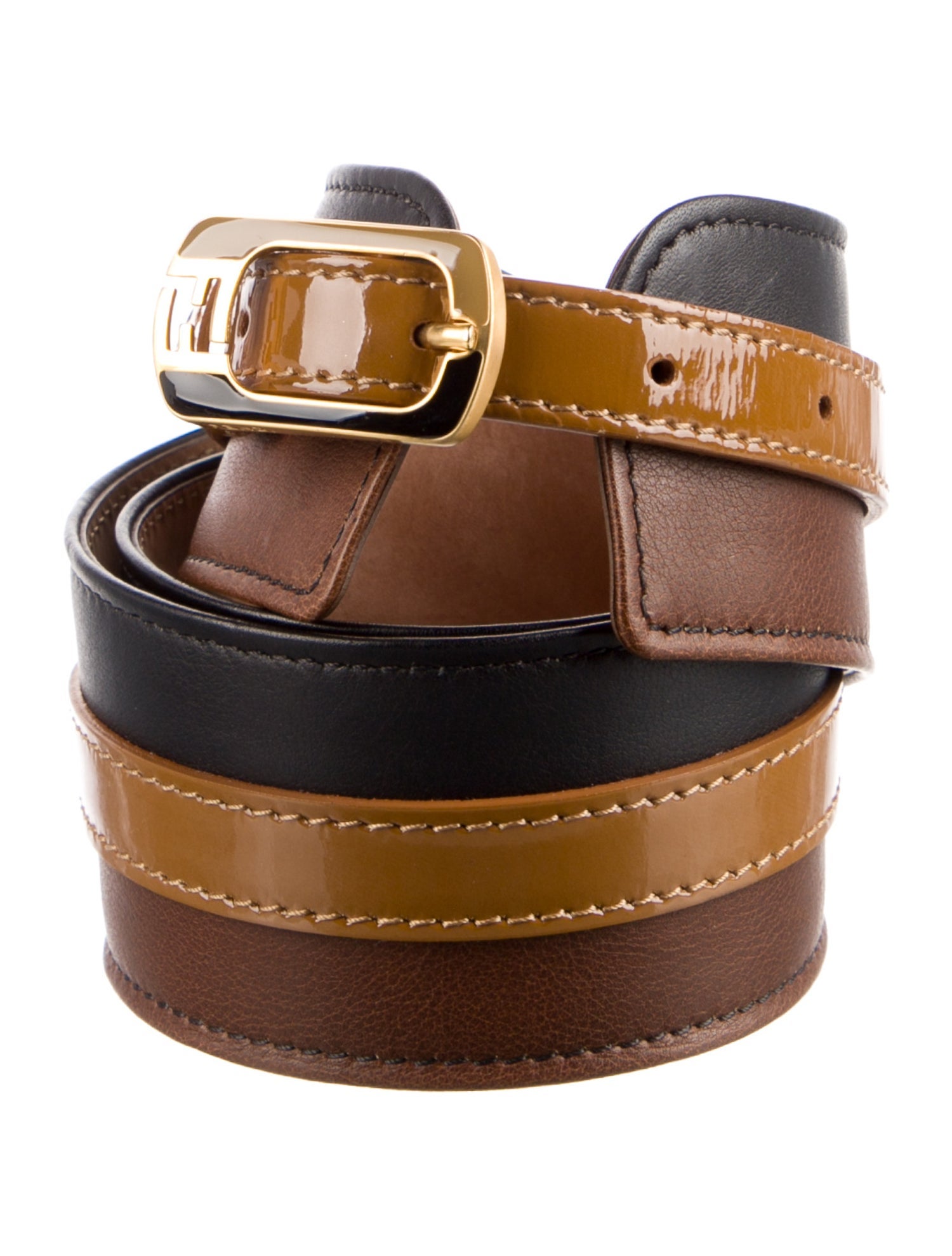 Fendi Leather Waist Belt