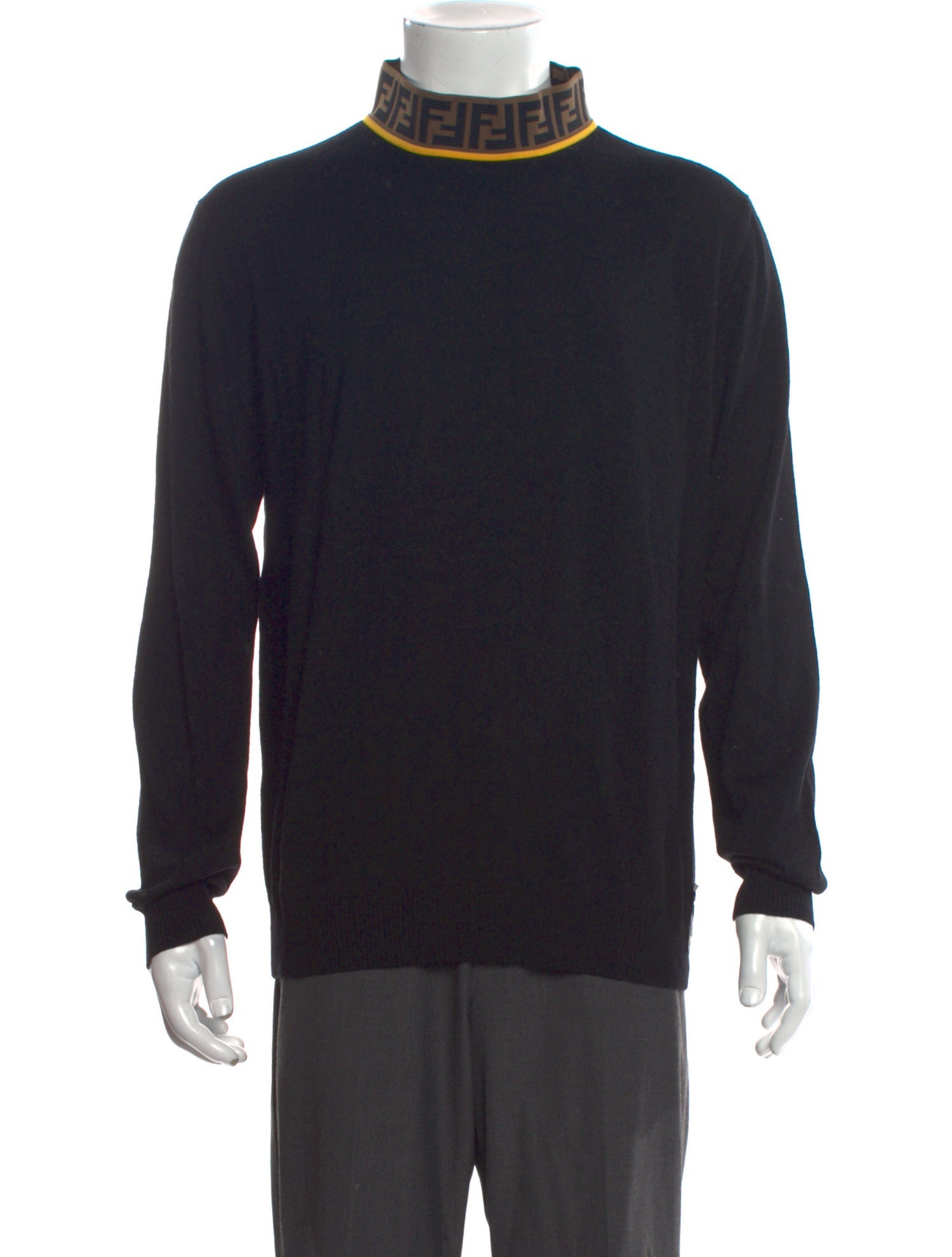 Fendi Zucca FF Logo Wool Pullover