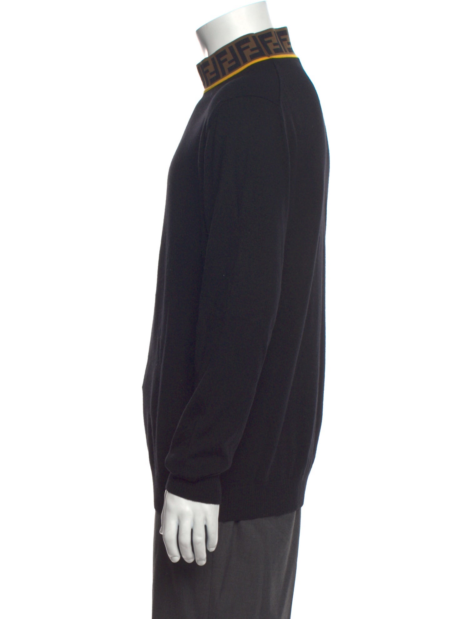Fendi Zucca FF Logo Wool Pullover