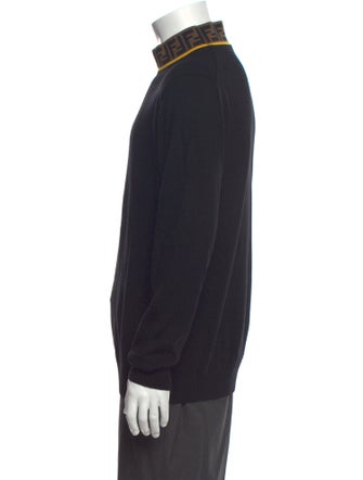 Fendi Zucca FF Logo Wool Pullover