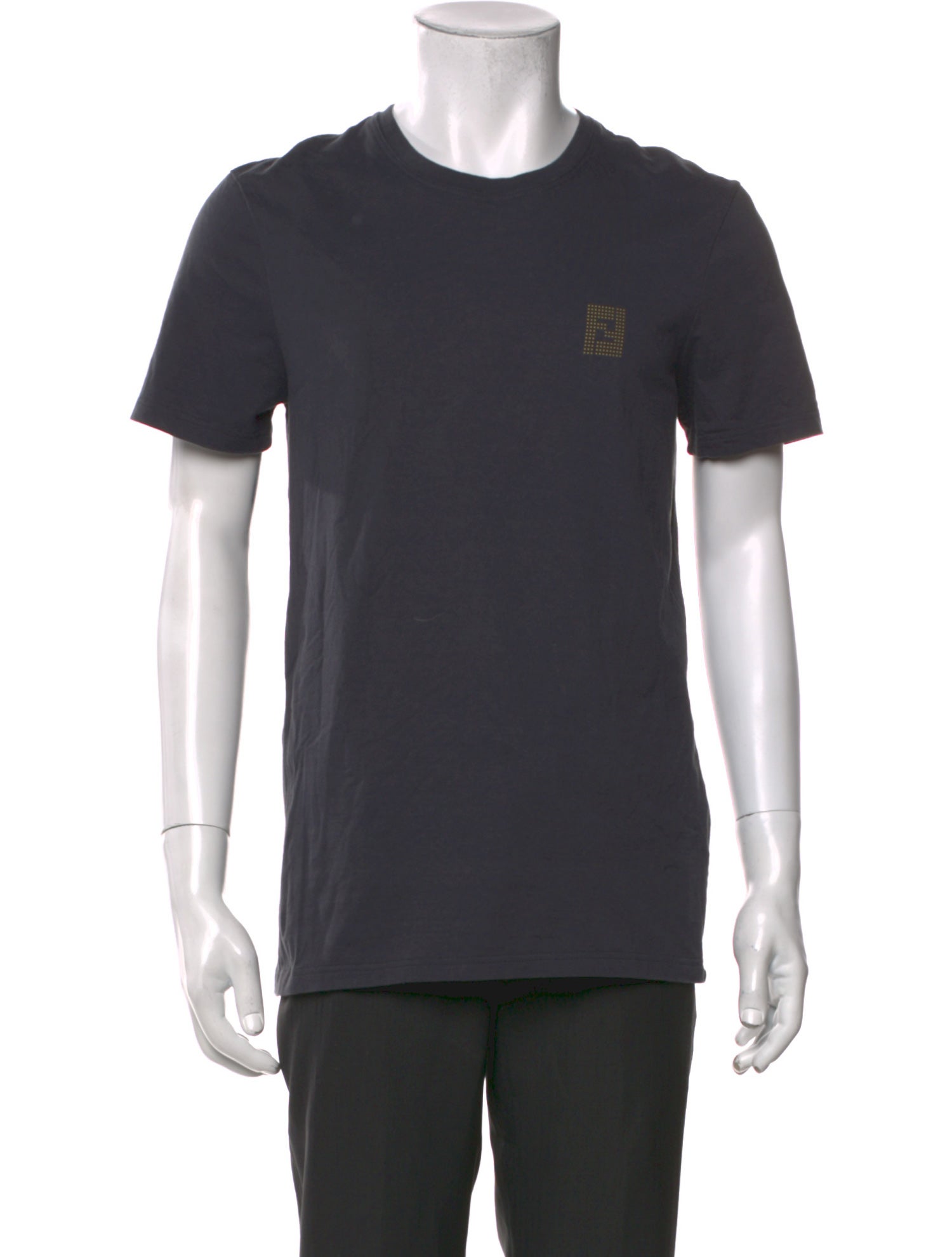 Fendi Monsters Motif Crew Neck T-Shirt