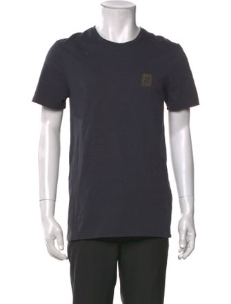 Fendi Monsters Motif Crew Neck T-Shirt