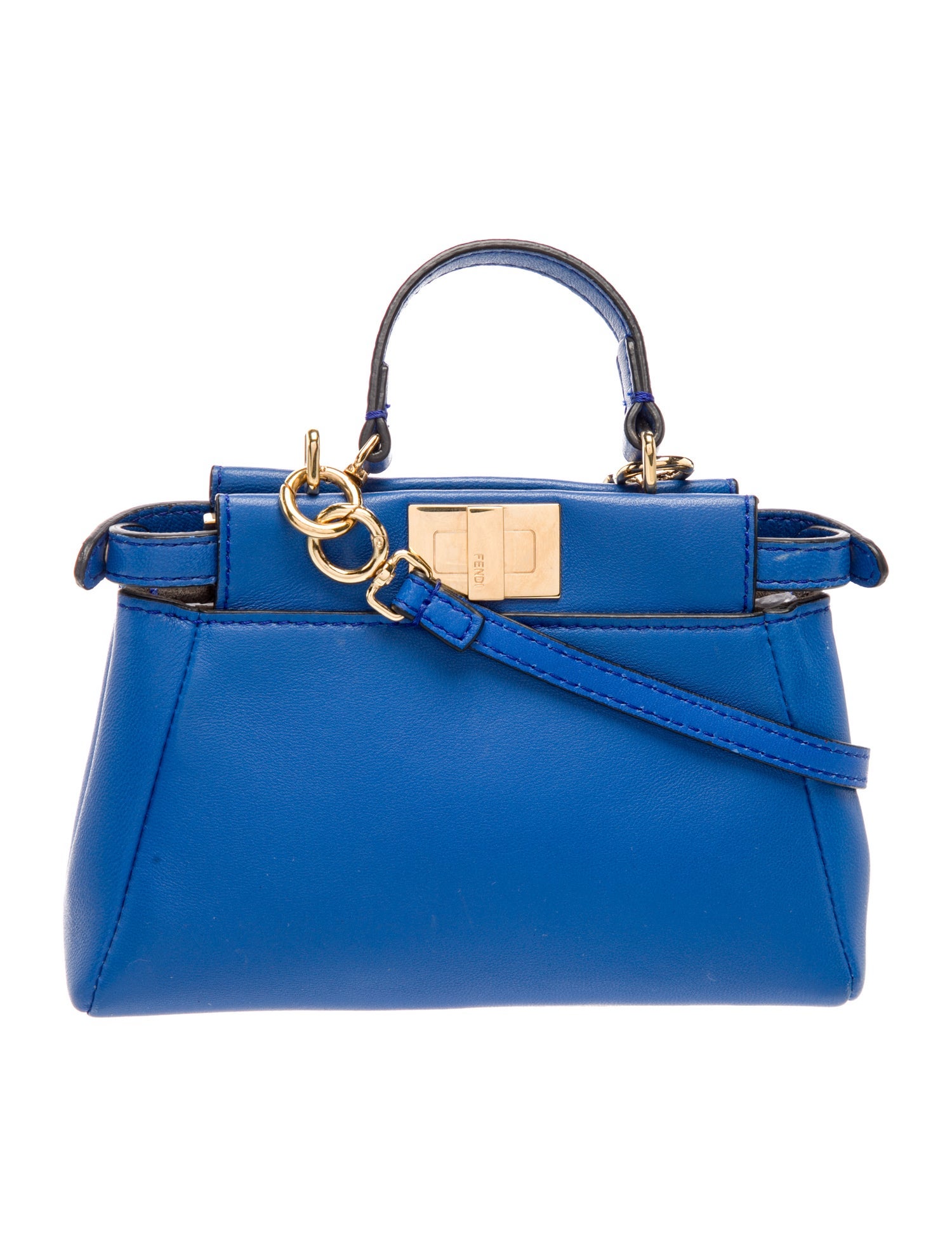 Fendi Leather Peekaboo Nano