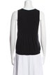 Fendi Wool Scoop Neck Top