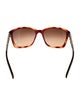 Fendi Zucca FF Logo Square Sunglasses