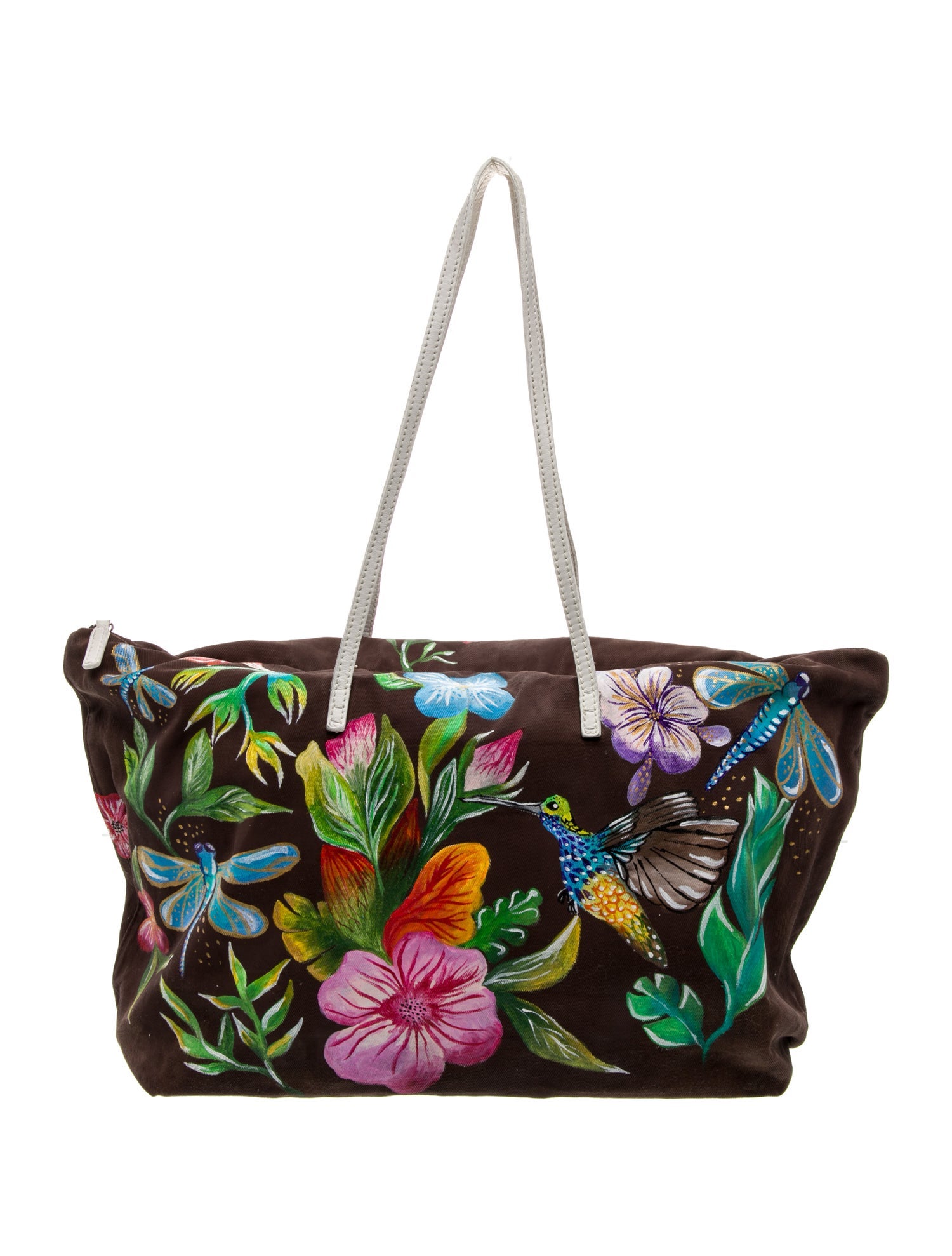 Fendi Canvas Roll Tote Vintage