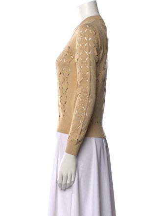 Fendi Printed Crew Neck Sweater