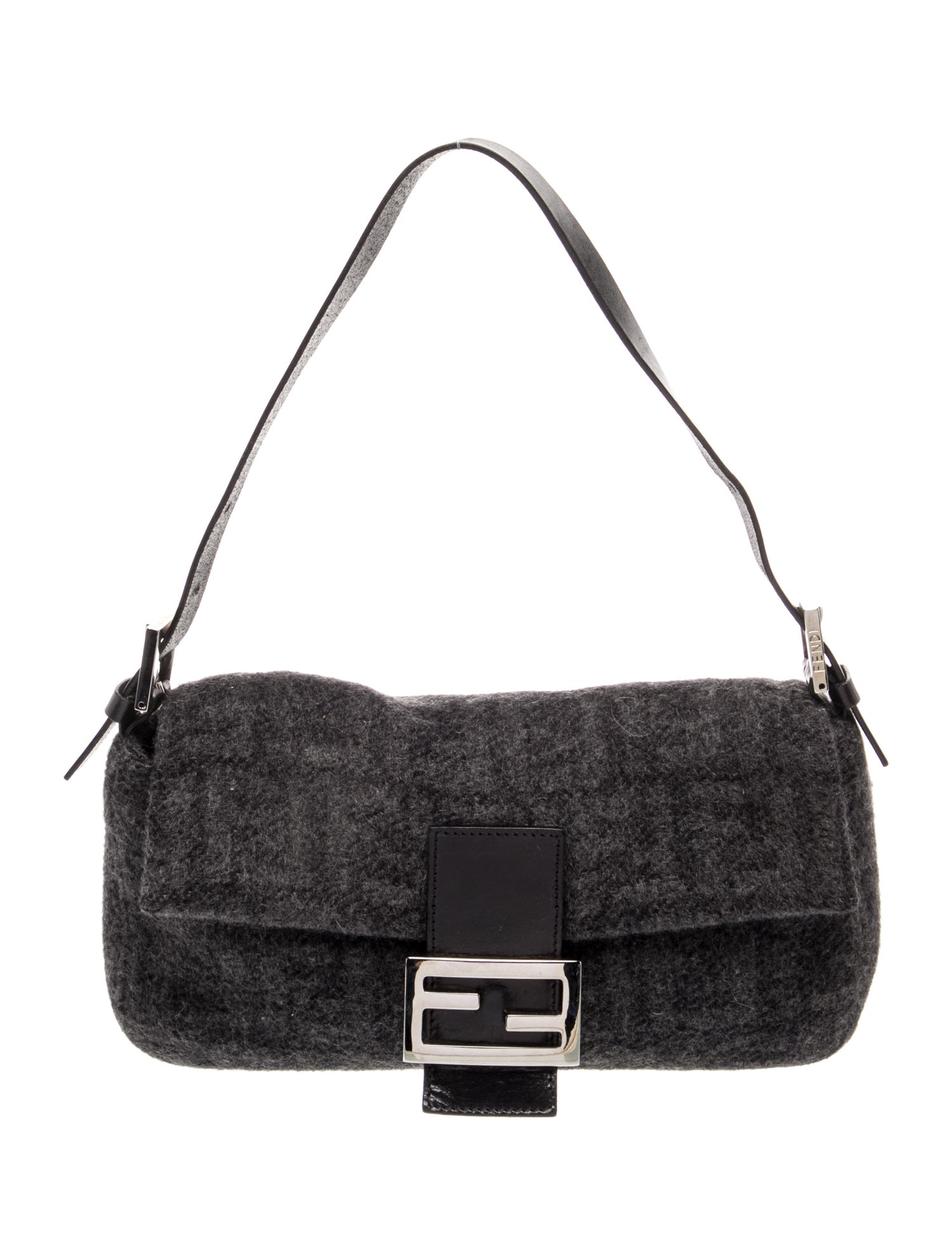 Fendi Zucchino FF Baguette Vintage