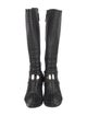 Fendi Leather Riding Boots