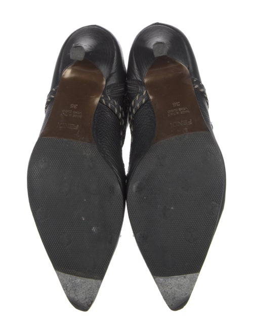 Fendi Leather Riding Boots