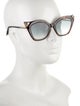 Fendi Zucca FF Logo Cat-Eye Sunglasses