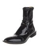 Fendi Patent Leather Chelsea Boots