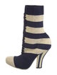 Fendi Striped Sock Boots