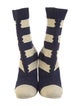 Fendi Striped Sock Boots