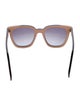 Fendi Square Gradient Sunglasses