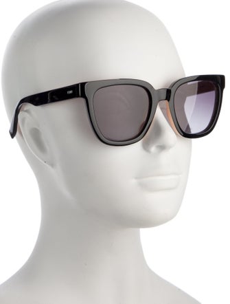 Fendi Square Gradient Sunglasses