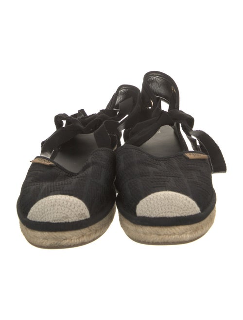 Fendi Colorblock Pattern Flats