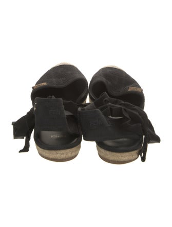 Fendi Colorblock Pattern Flats