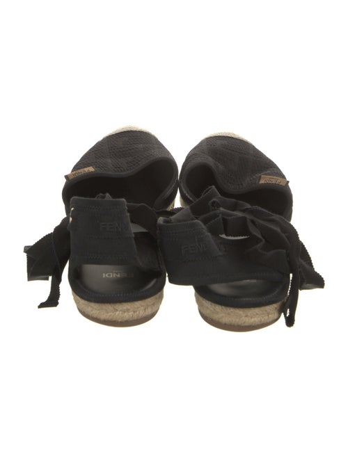 Fendi Colorblock Pattern Flats