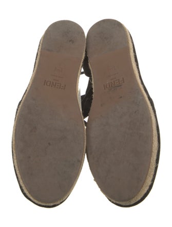 Fendi Colorblock Pattern Flats