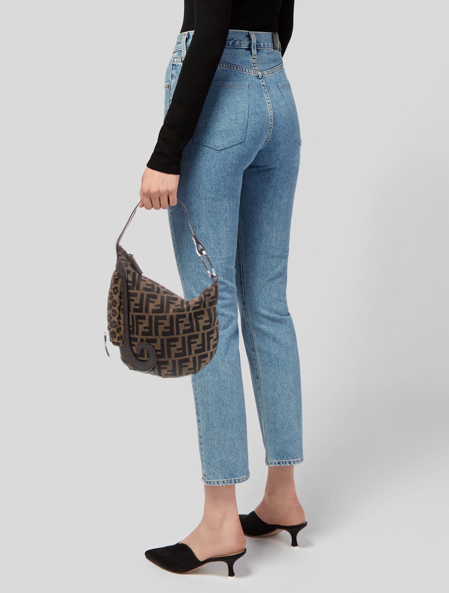 Fendi Zucca FF Oyster Vintage