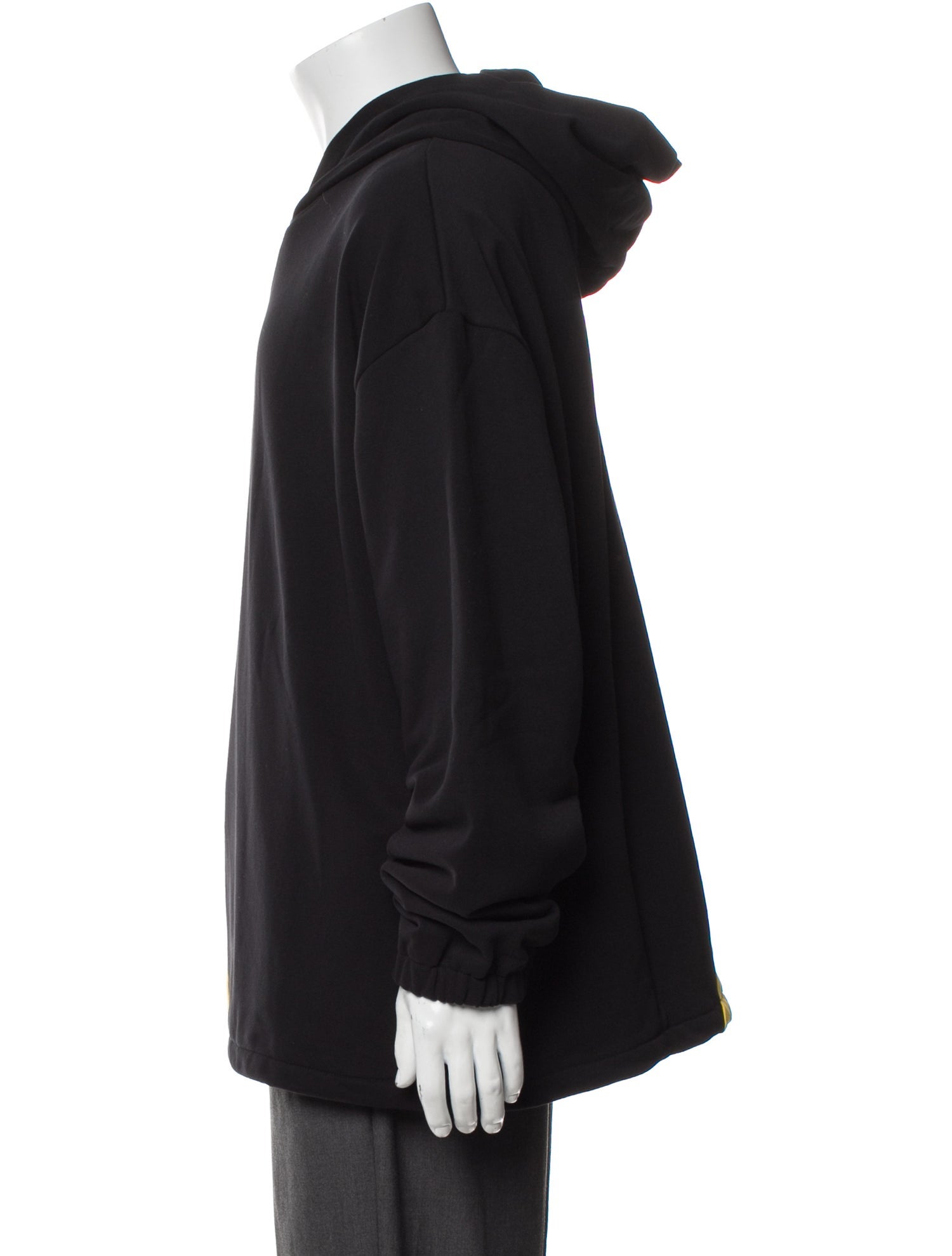 Fendi Zucca FF Logo Colorblock Pattern Hoodie