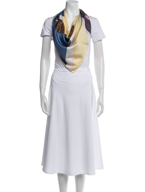 Fendi Silk Printed Bandana