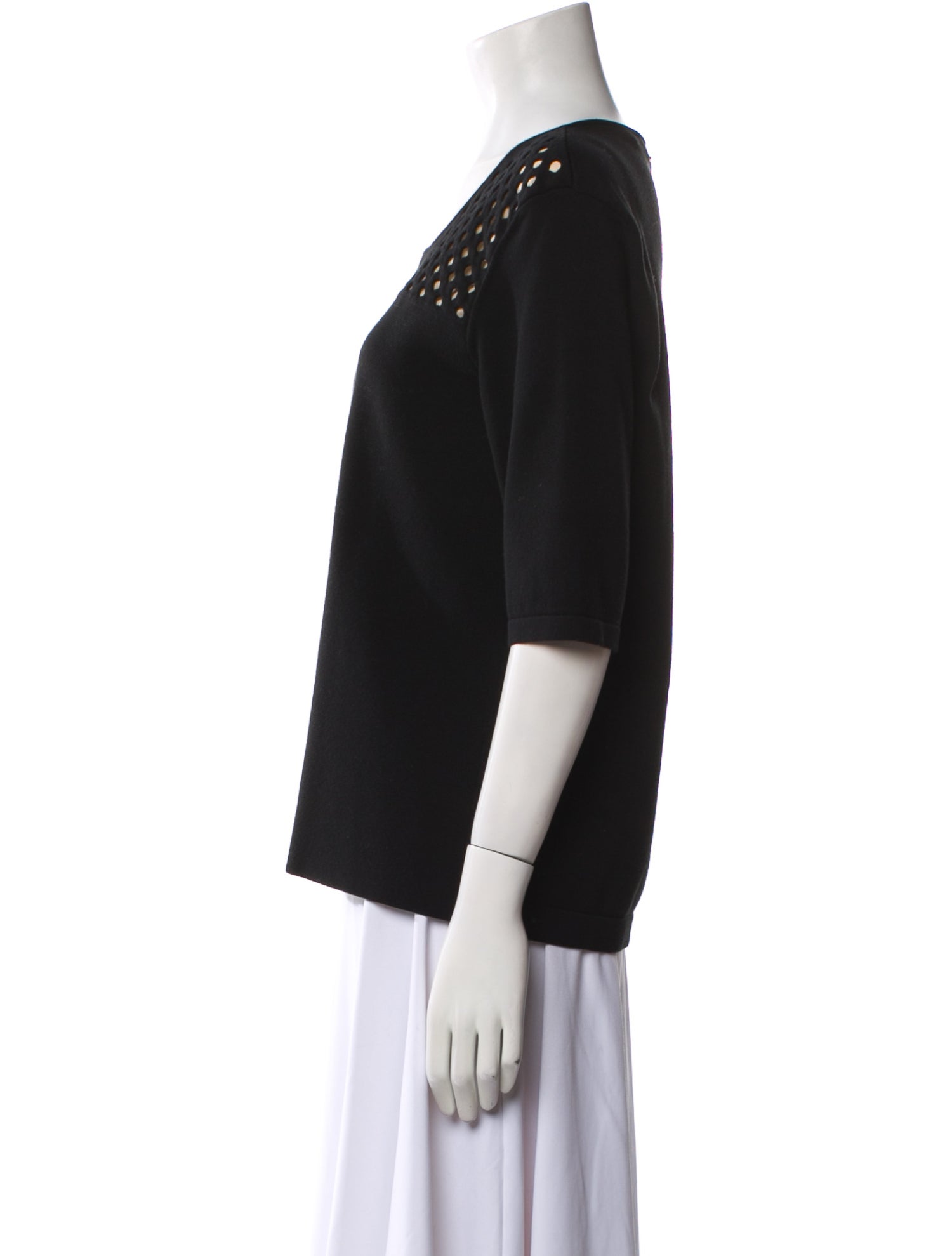 Fendi 2016 Scoop Neck Top