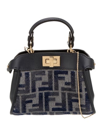 Fendi Zucca FF Peekaboo Nano
