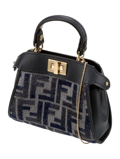Fendi Zucca FF Peekaboo Nano