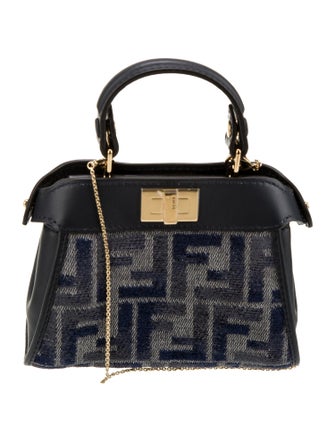 Fendi Zucca FF Peekaboo Nano