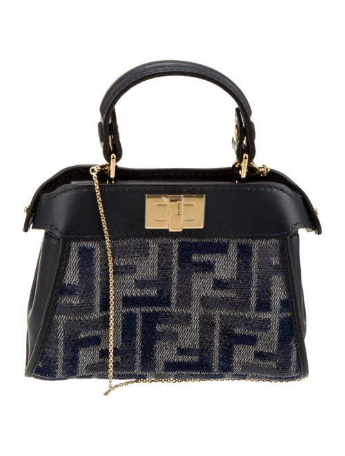 Fendi Zucca FF Peekaboo Nano