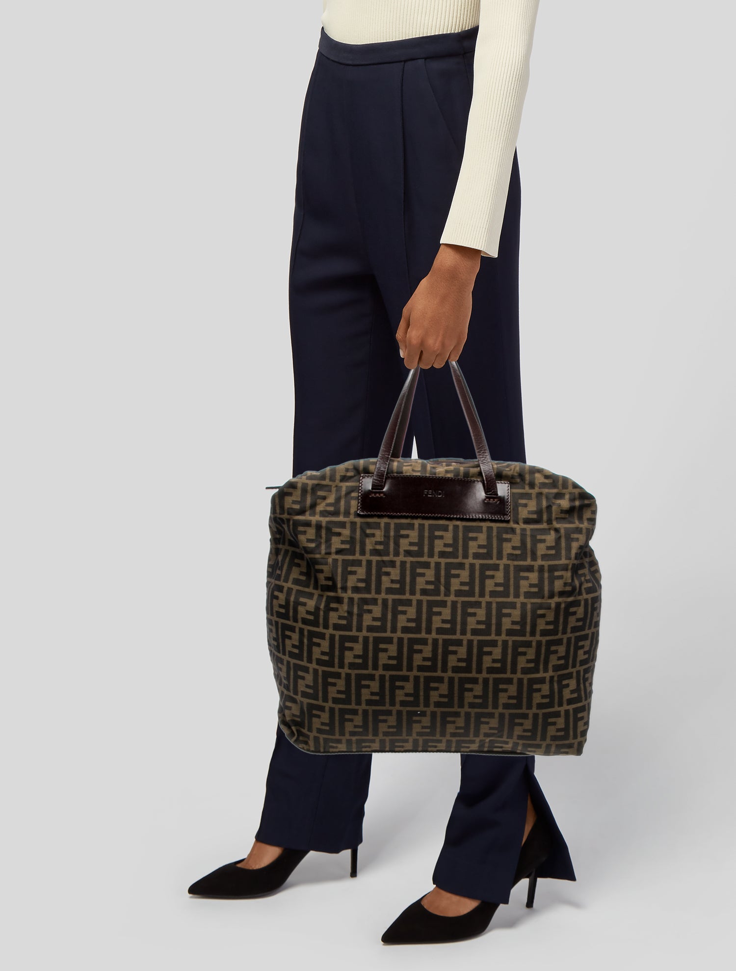 Fendi Zucca FF Roll Vintage