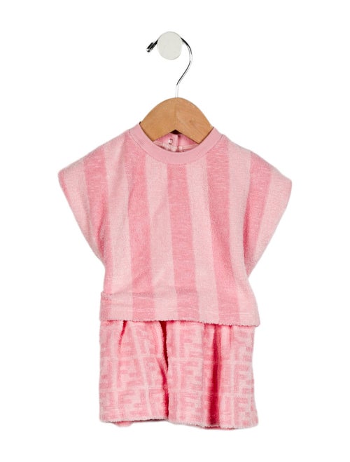 Fendi Infant Girls' Terry Cloth Dress