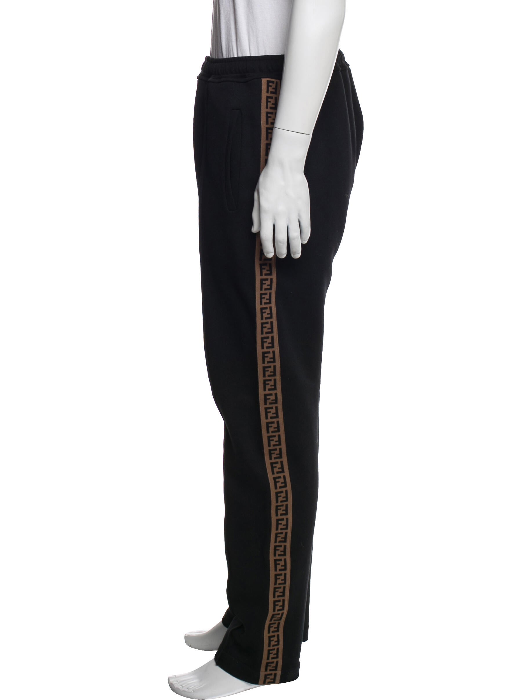 Fendi Zucca FF Logo Crew Neck Sweatshirt