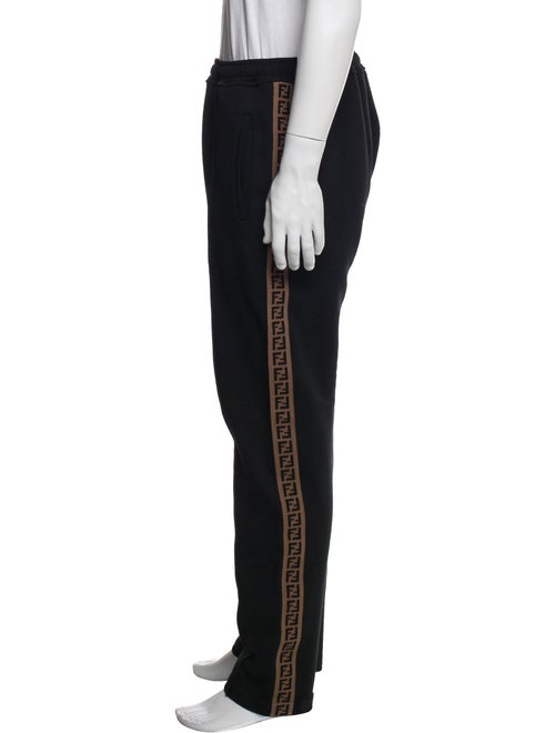 Fendi Zucca FF Logo Crew Neck Sweatshirt