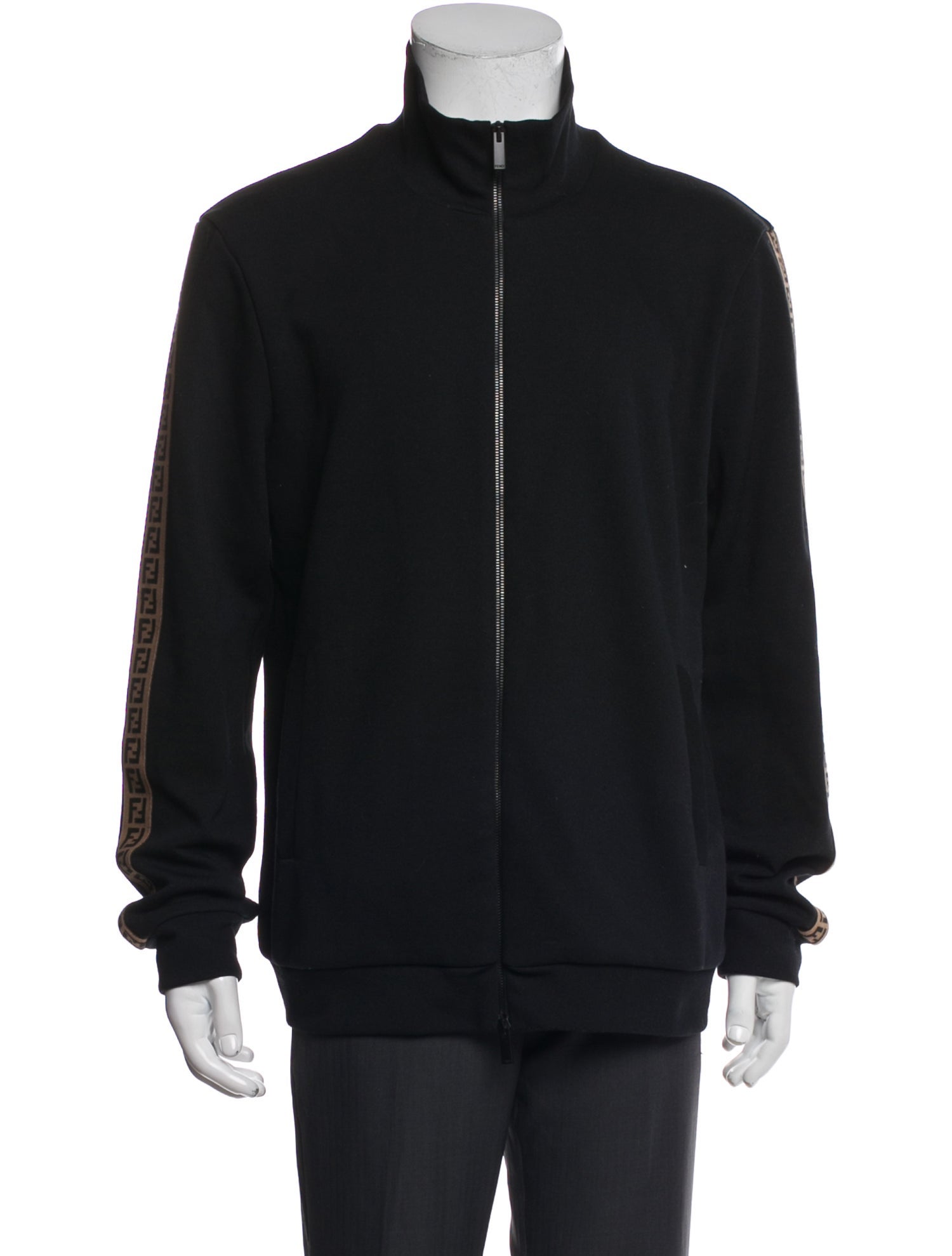 Fendi Turtleneck Long Sleeve Sweatshirt