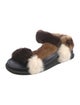 Fendi Zucca FF Logo Mink Espadrilles